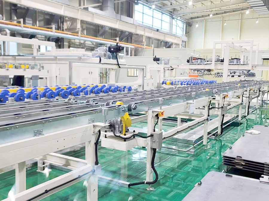 自动叠合回流线